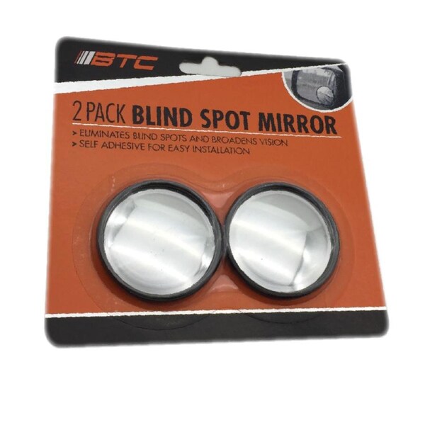 1Pair Rear View Blind Spot Mirror BTC Set Self Adhesive Broaden Vision NEW