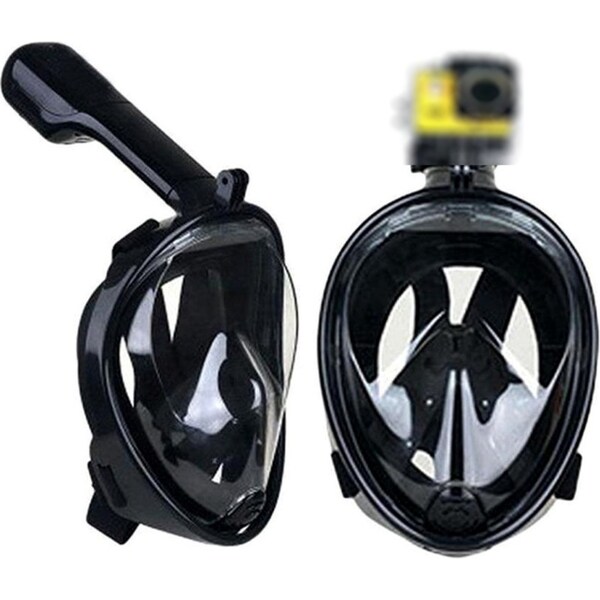 Ozoffer Full Face Snorkeling Mask 180? Seaview Anti Fog Swimming Suitable for GoPro