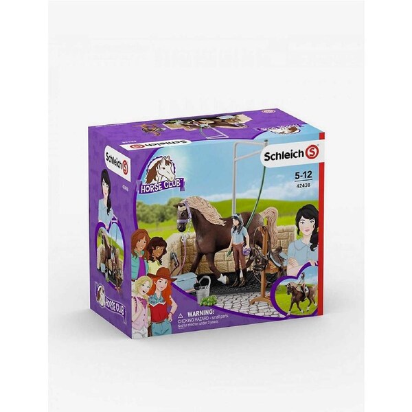 Schleich Washing Area With Emily And Luna