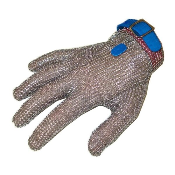 Chainex 5 Finger Ambidextrous Large Plastic Band - Blue