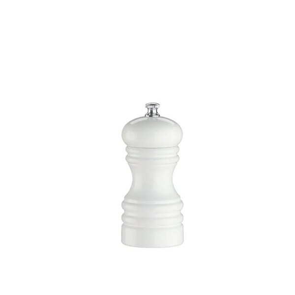 Zassenhaus Pepper Mill Berlin 12cm Beech Glossy White