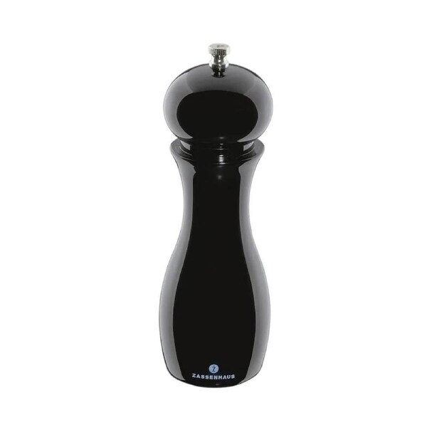 Zassenhaus Pepper Mill Dusseldorf 19cm Black Plastics