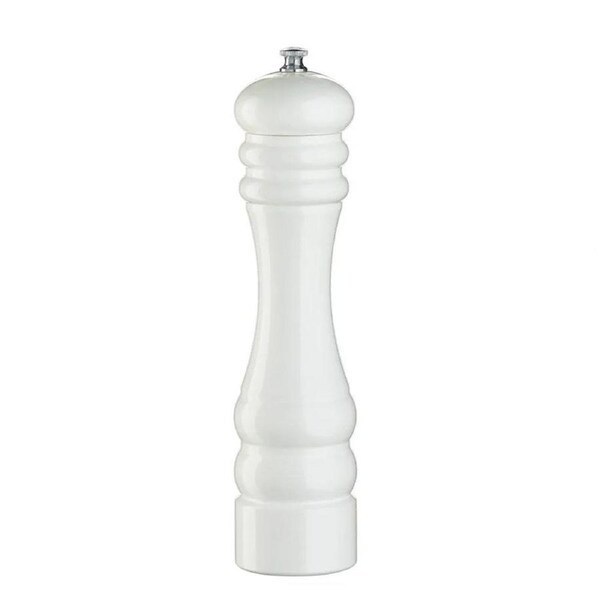 Zassenhaus Pepper Mill Berlin 24cm Beech Glossy White