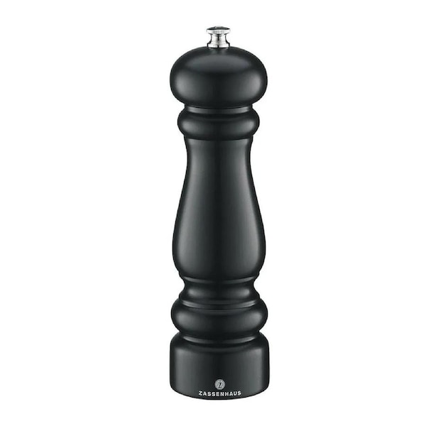 Zassenhaus Pepper Mill Potsdam 20cm Black Stained