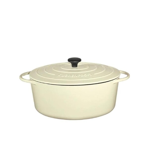 Kuchenprofi Oval French Oven 35cm Crème