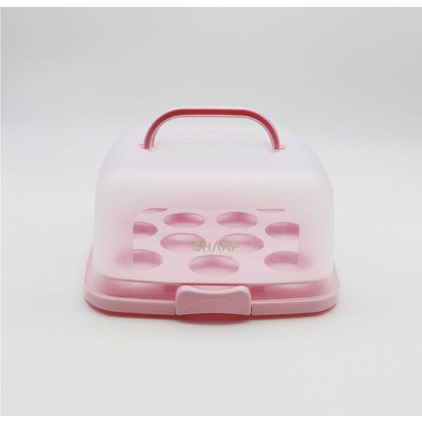 SHARP Living Cake Box Square, Pink