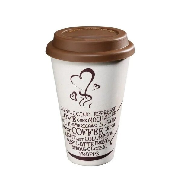 Zassenhaus Bamboo Eco to go Mug - Coffee