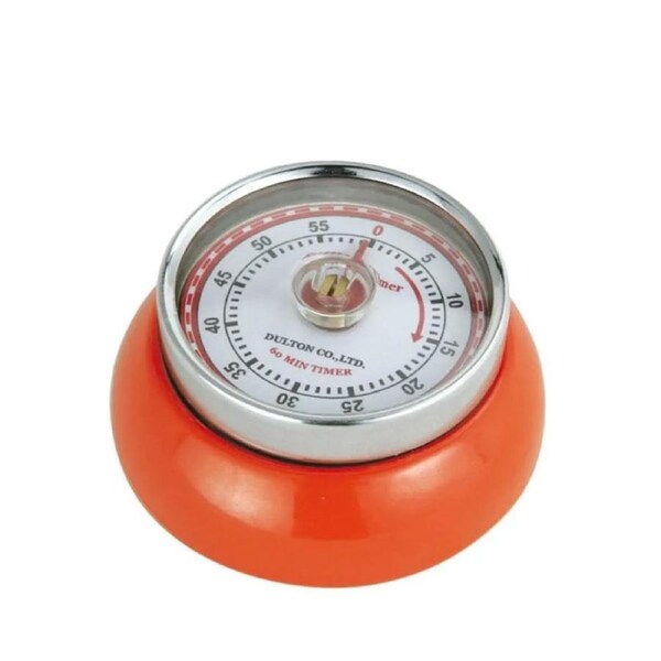 Zassenhaus SpeedKitchenTimer w/Magnet Enameled Steel, Orange