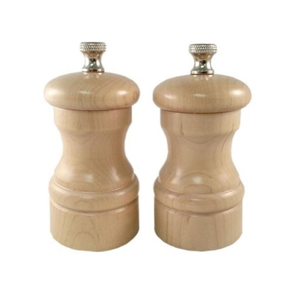 Capstan Set With Salt Mill - Natural