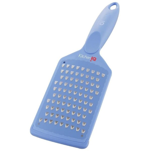 KitchenIQ Grater, Coarse - Blue