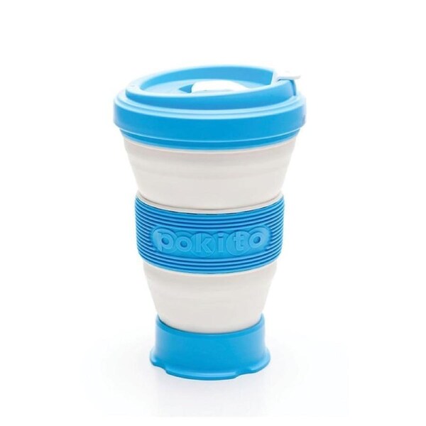 Eco-Friendly Collapsible Cup Sky Blue