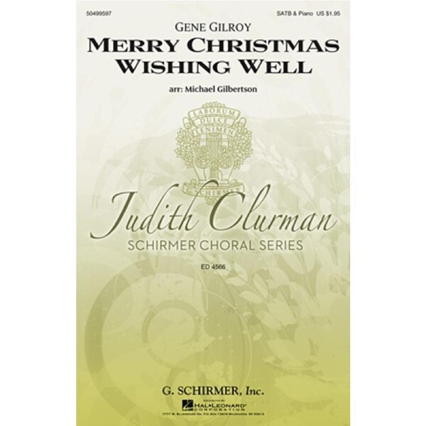 Merry Christmas Wishing Well SATB