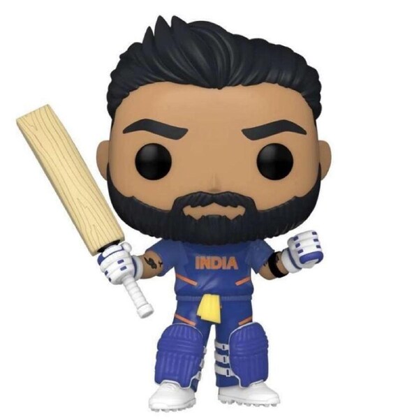 Pop! Funko 10cm Vinyl ICC Cricket Virat Kohli #18 Figurine Collectable Toy 3y+