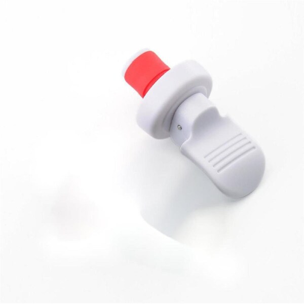 8PCS WHITE Wine Bottle Stopper Hand Press Sealing Stop Cap Plug Seal Lids