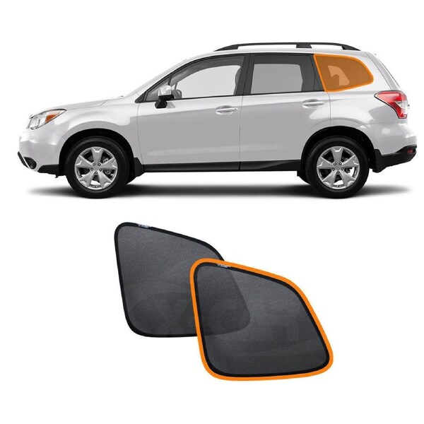 Port Window Sun Shade for Subaru Forester 2012 2013 2014 2015 2016 2017 2018 Car Sun Blind Mesh Third Row Window