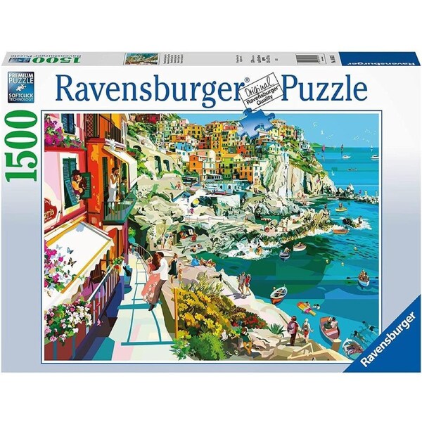 Ravensburger - Romance in Cinque Terre Puzzle 1500 Piece