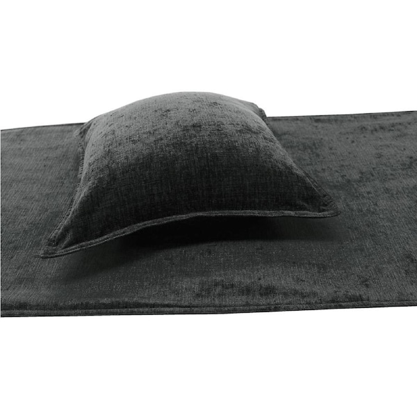 Parker Charcoal Bed Runner - King