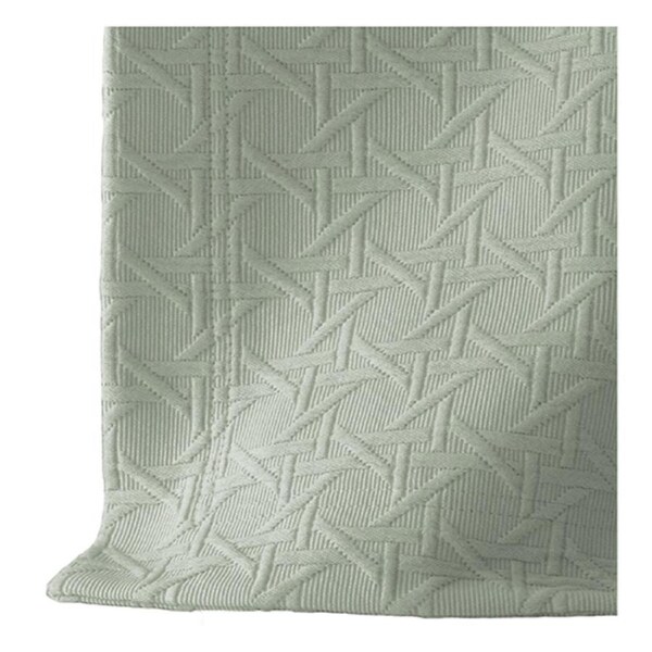 Queen / King Villa Matelasse Sage Green Coverlet
