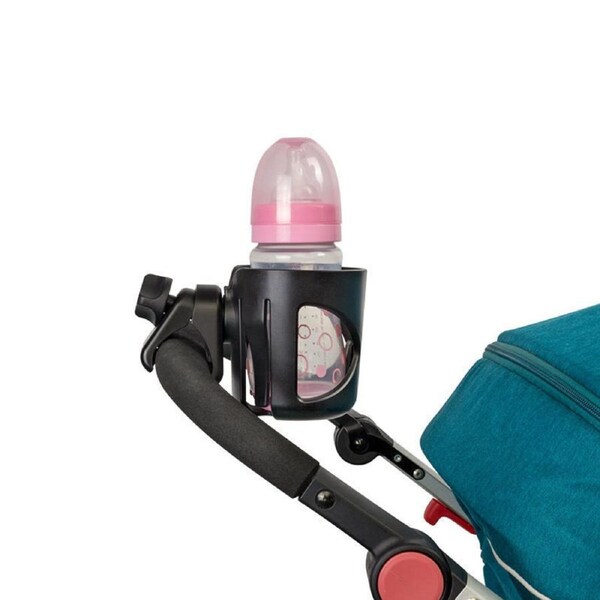 Black Universal Drink Bottle Stroller Cup Holder Baby Pram Water Milk Coffee