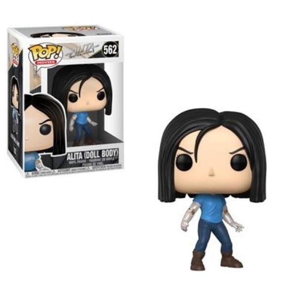 Pop! Funko 10cm Alita Doll Body #562 Vinyl Figurine/Collectables Toy Kids 3y+