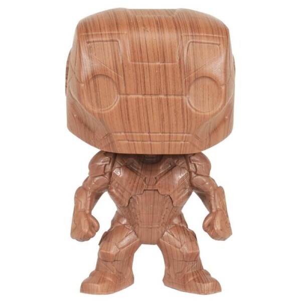 Pop! Funko Vinyl Iron Man Iron Man Wood Deco RS Figurine Collectable Toy 3y+