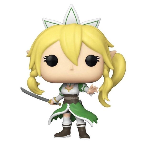 Pop! Funko 10cm Figurine Sword Art Online Leafa #991 Collectable Vinyl Toy 3y+