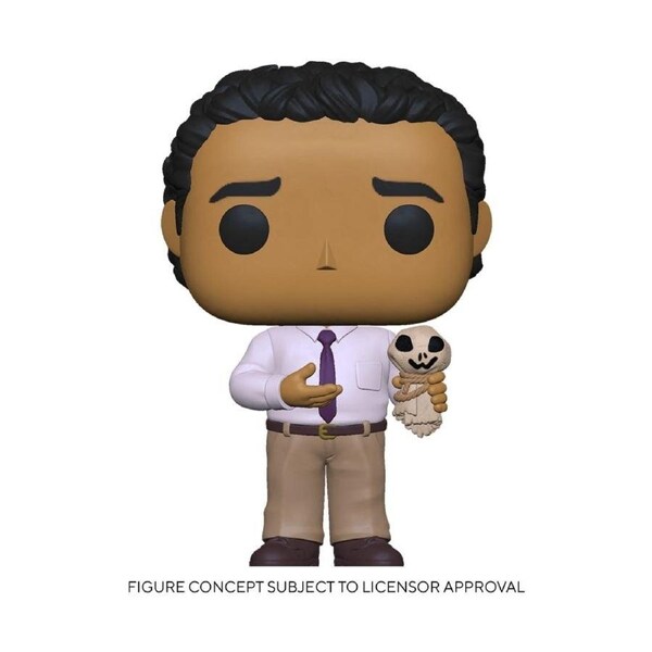 Pop! 10cm Funko Vinyl Figurine The Office Oscar w/Scarecrow Doll Collectable Toy