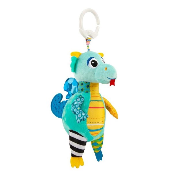 Lamaze Daphne The Dragon Clip & Go 30cm Plush Crinkle Interactive Toy Baby 0m+