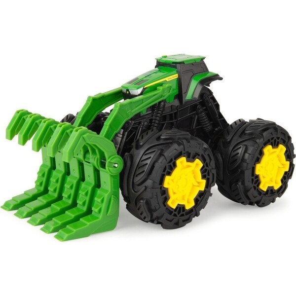 John Deere 25cm Monster Treads Rev Up Tractor Vehicle Toy Kids/Children 3y+