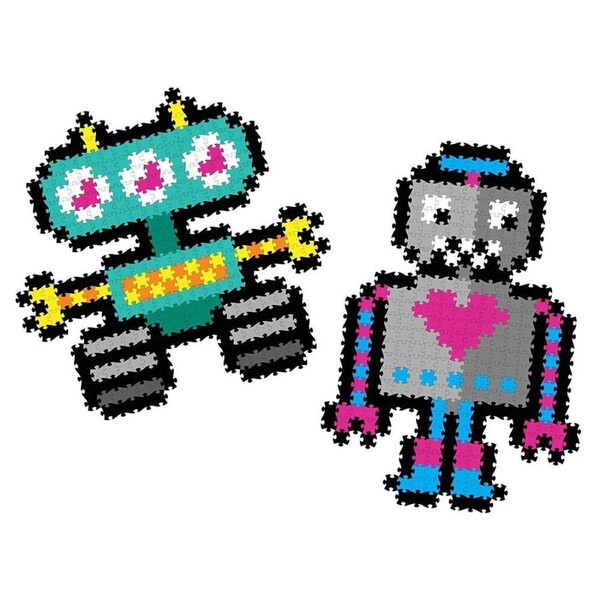 700pc Fat Brain Toy Co Jixelz Puzzle Roving Robots Educational Kids Toys/Game 6+