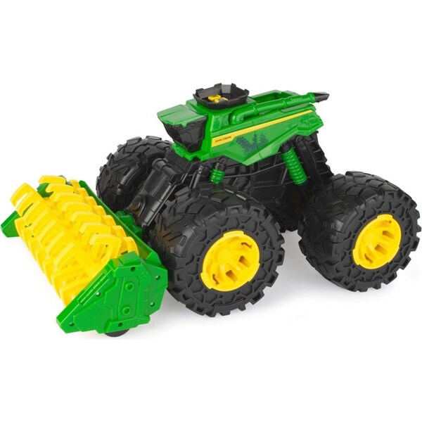 John Deere Kids 45cm Monster Treads Super Scale Combine Children Vehicle Toy 3y+