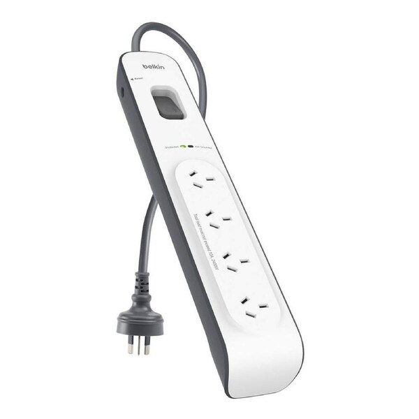 Belkin 4-Outlet Surge Protection Strip with 2M Power Cord