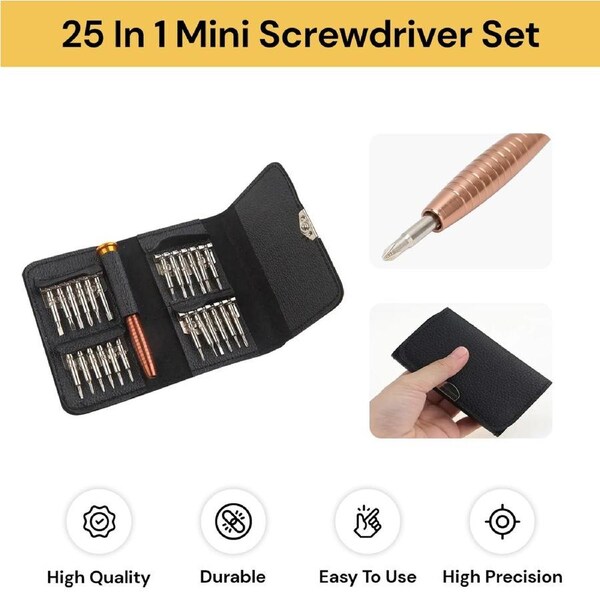 25 In 1 Mini Screwdriver Set