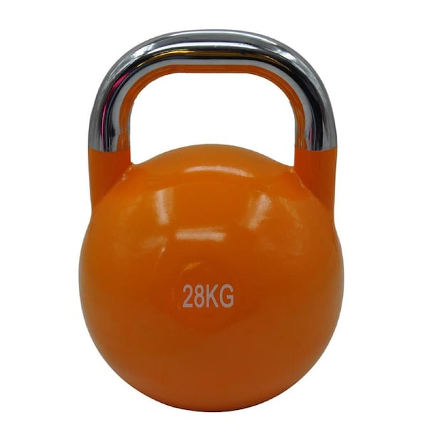28kg Steel Pro Grade Competition Kettlebell Weight - Home Gym Strenth Training