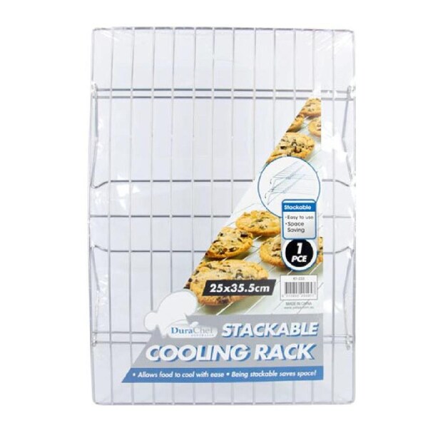 Chef Cooling Tray Baking Wire Rack Sheet Pan Stackable Foldable Legs