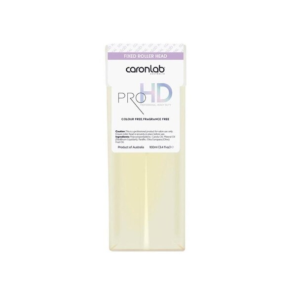 Caronlab Pro HD Strip Wax Waxing Cartridge Fixed Roller Head Hair Remover 100ml