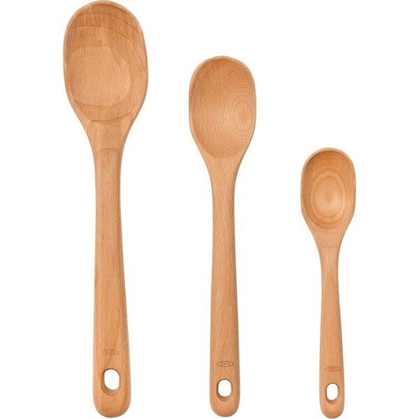 OXO Good Grips 3 Piece Wooden Spoon Set