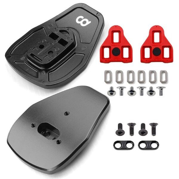 CD Bicycle Shoes Cleats Adapters Bundle-for MTB Shoes to Use with Road Bike Pedals' Cleats - Converting Adapters & Look DELTA Compatible Cleats