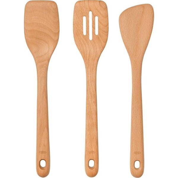 OXO Good Grips 3 Piece Wooden Spatula Set