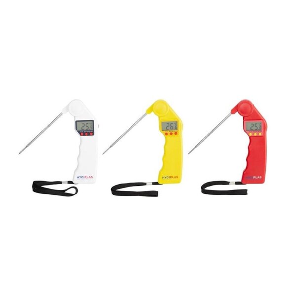 EDLP - Hygiplas EasyTemp Probe Thermometer White - Bakery & Dairy