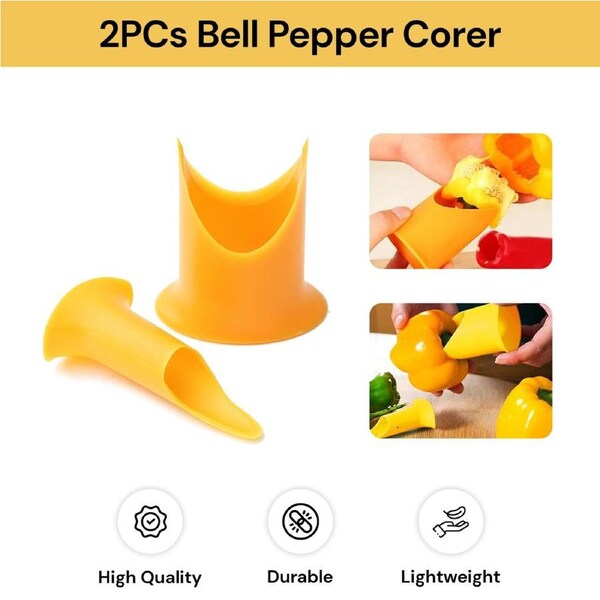 2PCs Bell Pepper Corer