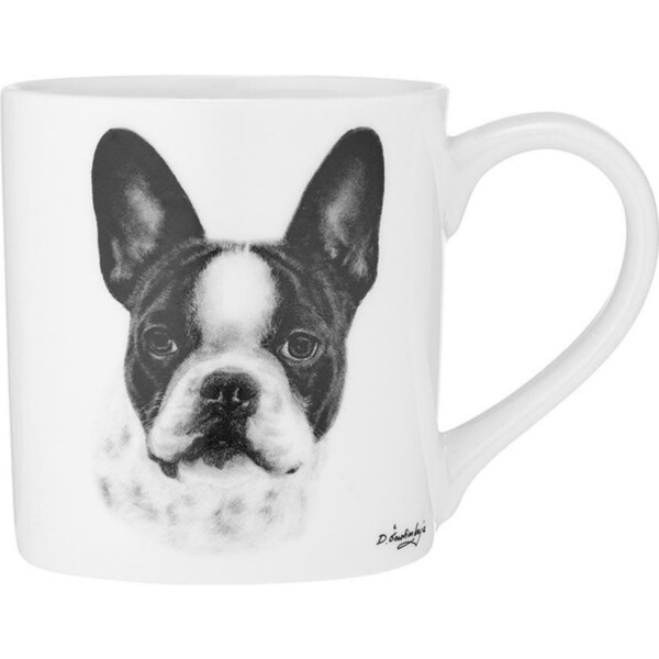 Ashdene Delightful Dogs French Bulldog City 330ml Fine Bone Coffee/Tea Drink Mug