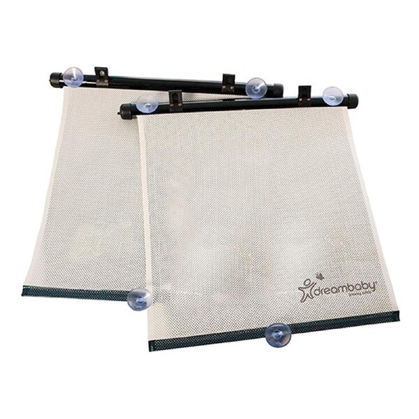 2pc Dreambaby 36x50cm Adjustable Car Roller Shades Kids/Children/Toddler