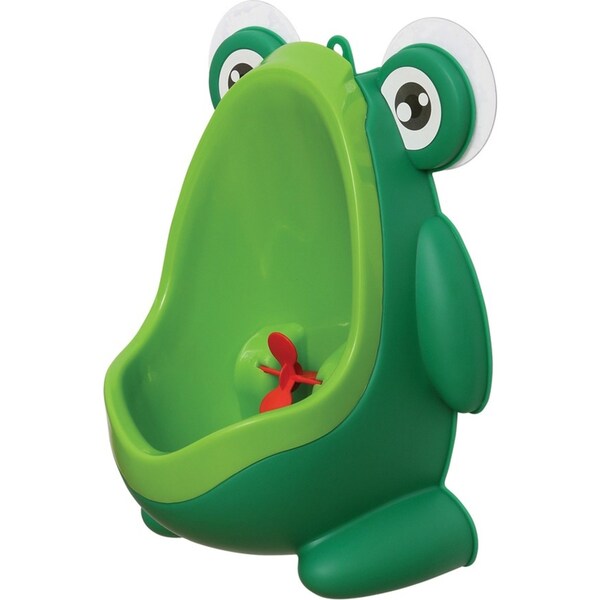 Dreambaby Frog Pee-Pod Urinal w/Spinning Target Kid/Toddler Toilet Training 18m+
