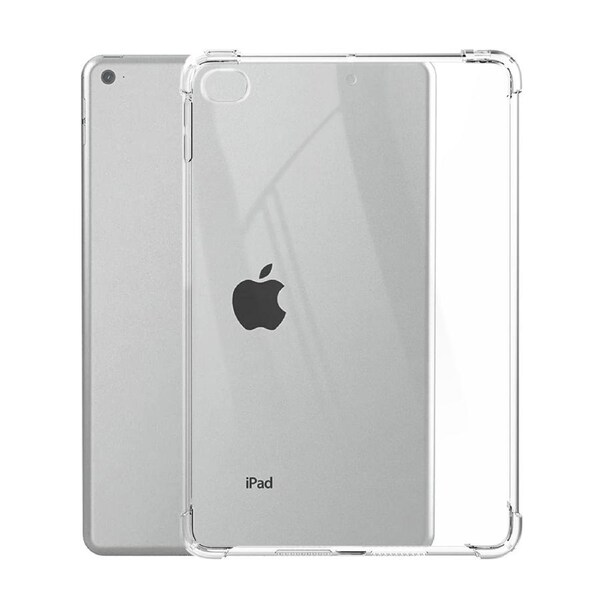 ZUSLAB iPad Air 2 Case Anti-Scratch Soft TPU Slim Fit Tablet Back Flexible Thin Rubber Silicone Protective Cover for Apple Samsung 9.7" (2016) - Clear