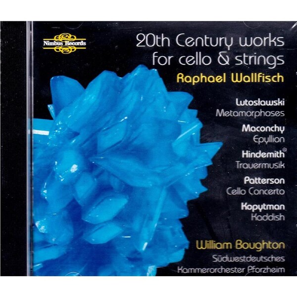 20Th Century Cello Strings -Lutoslawski Patterson CD