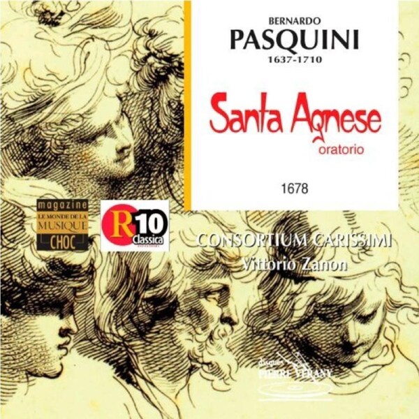 Bernardo Pasquini 1637-1710 Oratorio De Sainte Agnes. Anna Simboli Elena CD