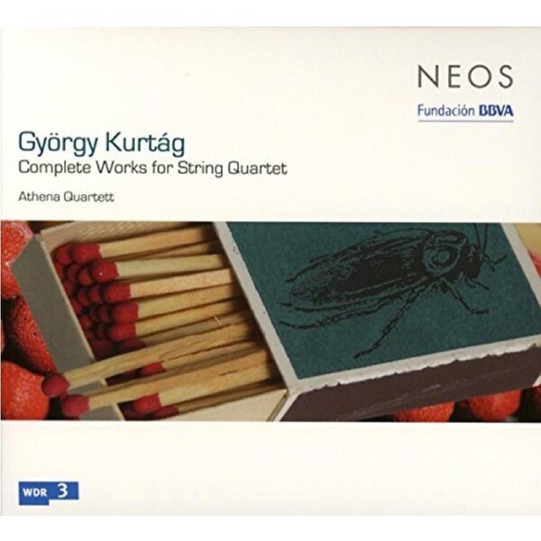 Complete Works For String Quartet Athena Quartet Gyorgy Kurtag CD