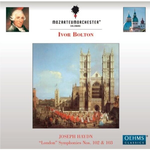 Haydn Symphonies 102 103 -Haydn, Joseph CD