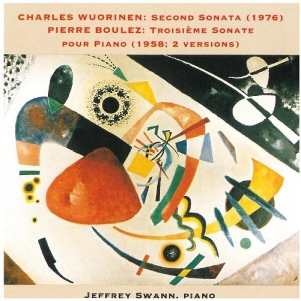 Piano Sonata No. 2 & 3 -Jeffrey Swann CD